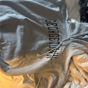 Brandy Melville John Galt Gray Georgetown Hoodie